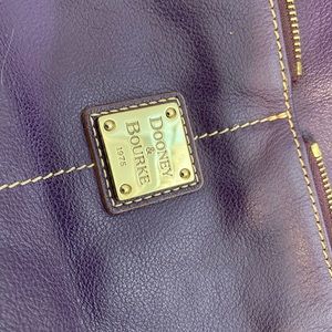 Dooney & Bourke Purple Hobo Bag EUC